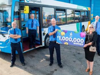 Водители автобуса выиграли 1,1 млн евро в лотерею
