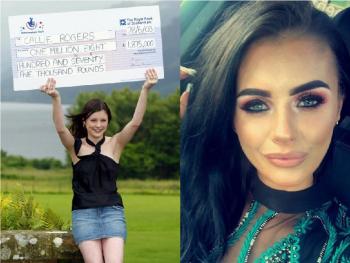 Победительница лотереи живет на пособия 