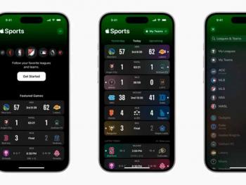 Apple запустила новое приложение с результатами матчей и коэффициентами ставок